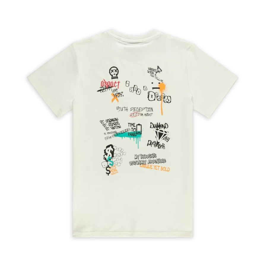 "Aspact Canoli Graphic Tee - Expressive Thoughts Design T-Shirt"