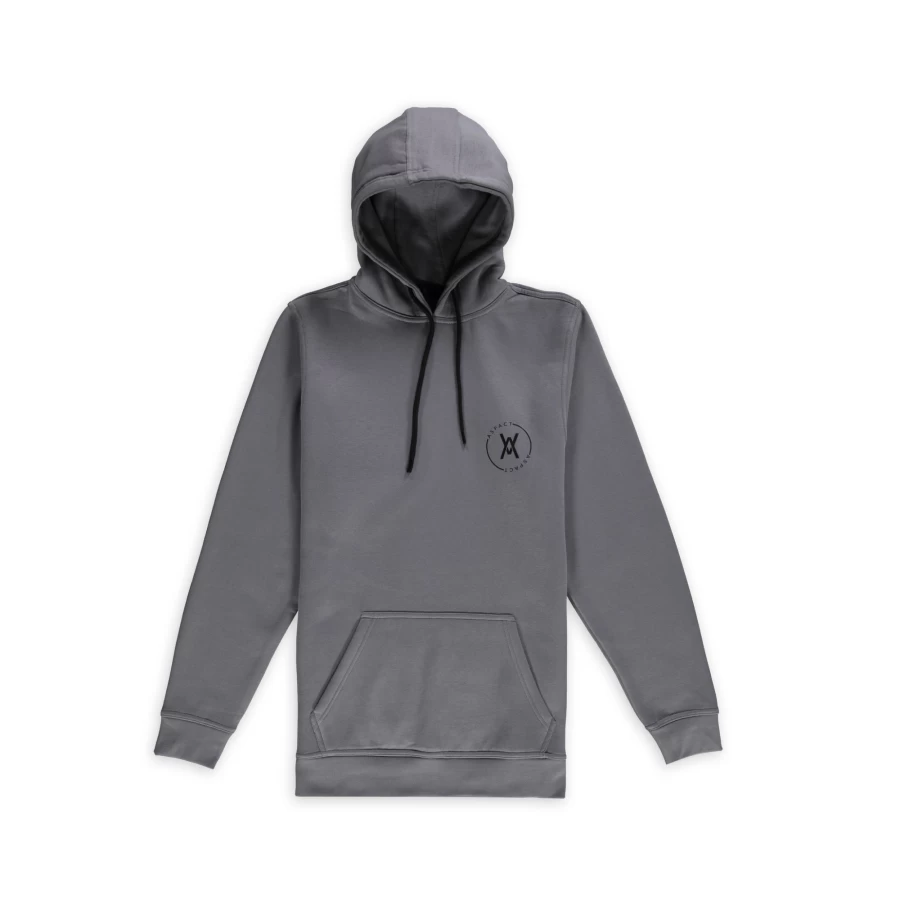 Aspact Circle Hoodie - Quick Silver Pullover for Men & Women | Lightweight & Comfortable Streetwear