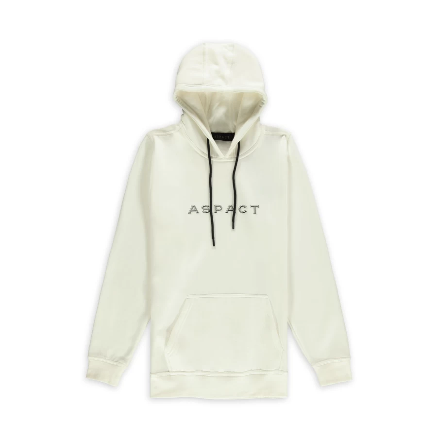Aspact Off-White Hoodie - The One Premium Streetwear Sweatshirt