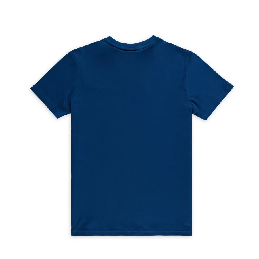 Aspact Premium Classic Blue Cotton T-Shirt for Men - Soft Comfort Fit Tee