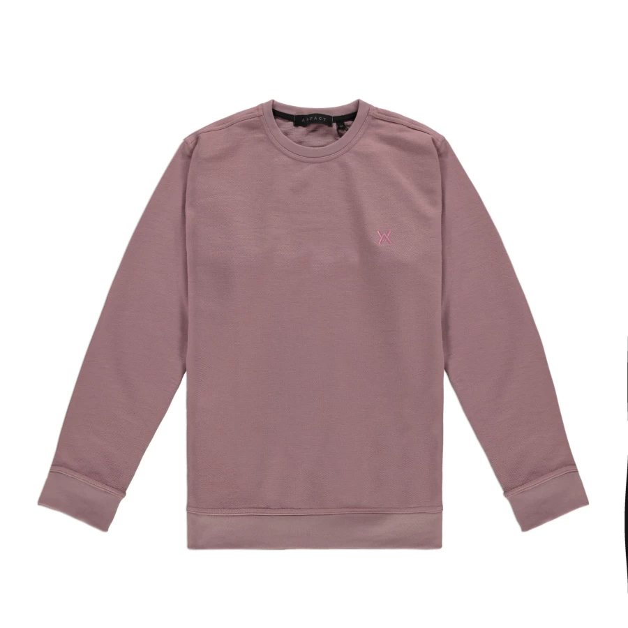 Aspact Ness Sweater - Elderberry Color, Soft Knit Pullover for Women & Men