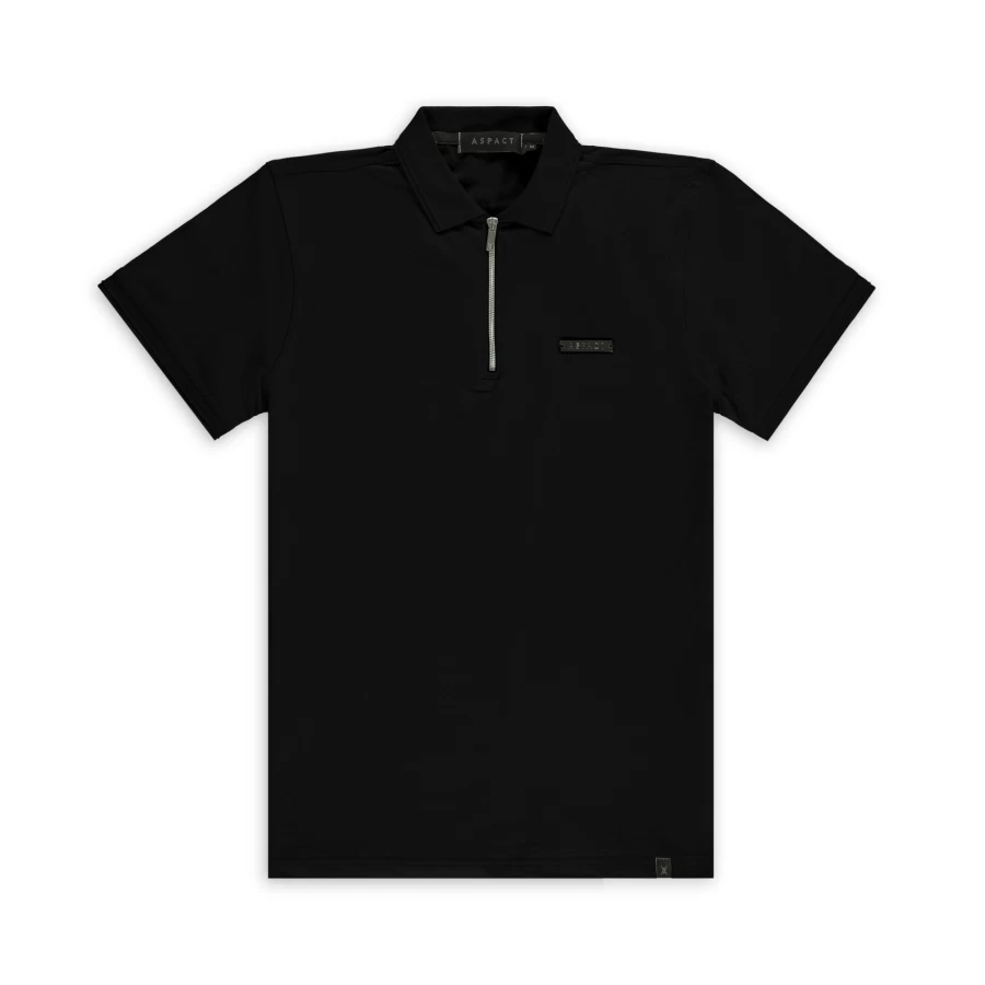 Aspact Mia Classic Blue Polo Shirt for Men - Premium Cotton Comfort Fit Casual Wear