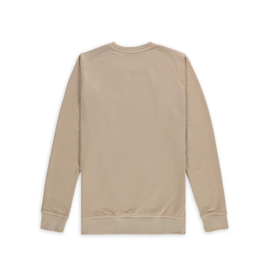 Aspart Women's Taupe Embroidered Sweater - Elegant Knit Pullover with Intricate Stitching
