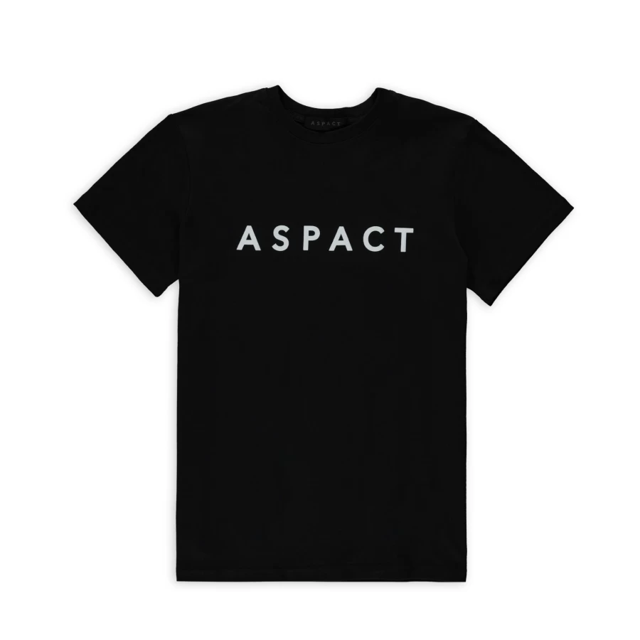 Aspact Calais Tee - Premium Black T-Shirt for Men & Women