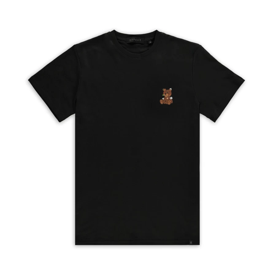 Aspact Lost Teddy Graphic Tee - Black Unisex T-Shirt