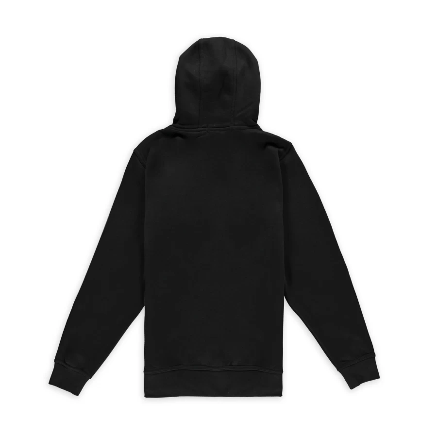 Aspact Dark Grey Zipper Hoodie for Men - Lightweight Fleece-Lined Zip-Up Jacket