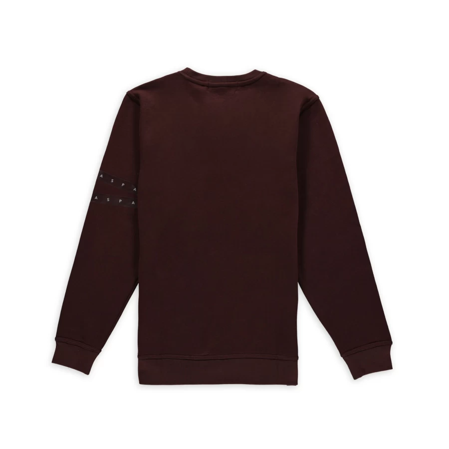 Aspact Brown Organic Cotton Crewneck Sweatshirt - Pact 2.0 Eco-Friendly Men's Pullover