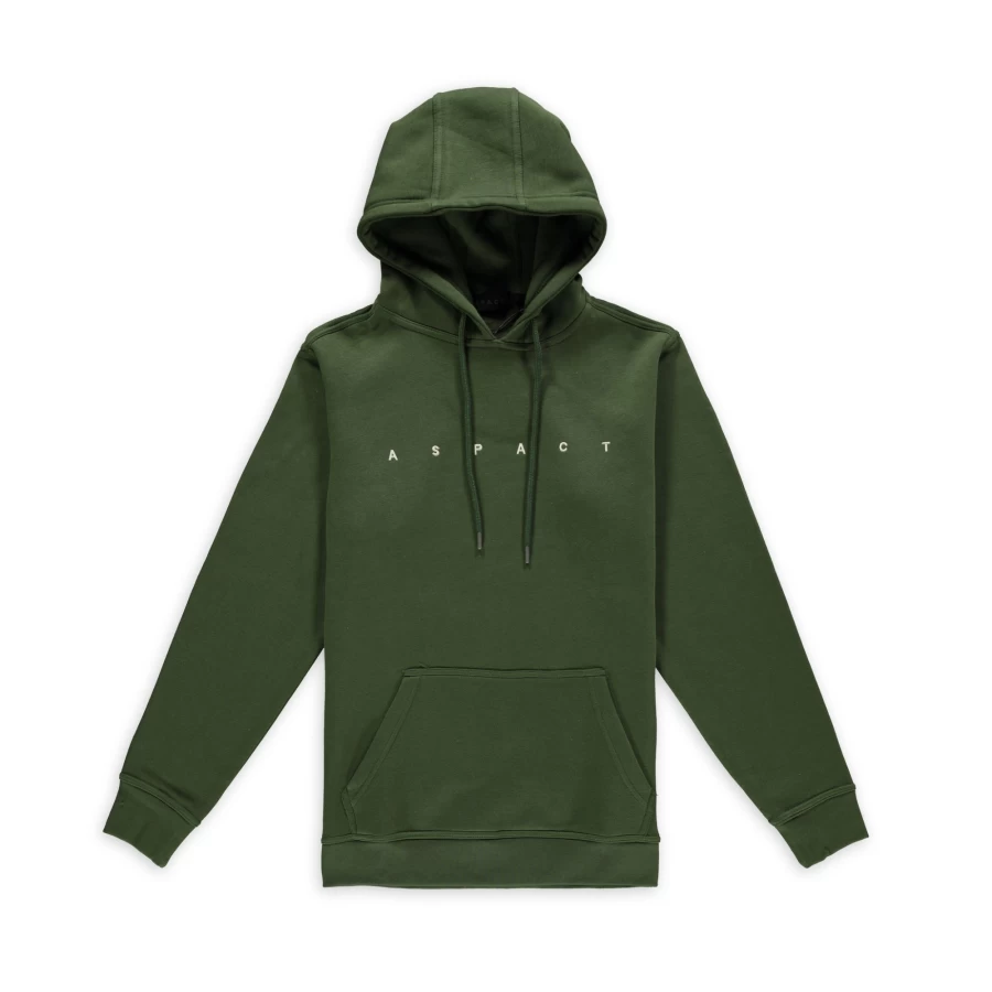 Aspact Iconic Hoodie 3.0 - Green Pullover for Men & Women | Premium Streetwear Style