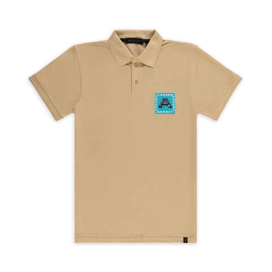 Aspact Royal Classic Fit Nude Polo Shirt for Men - Premium Cotton Comfort
