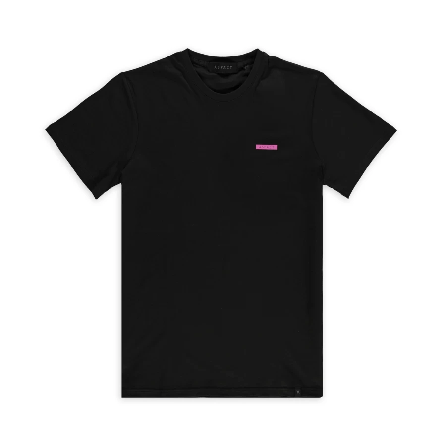 Aspact Studio Tee - Premium Black T-Shirt for Men & Women - Comfort Cotton Fit - Casual & Streetwear Style