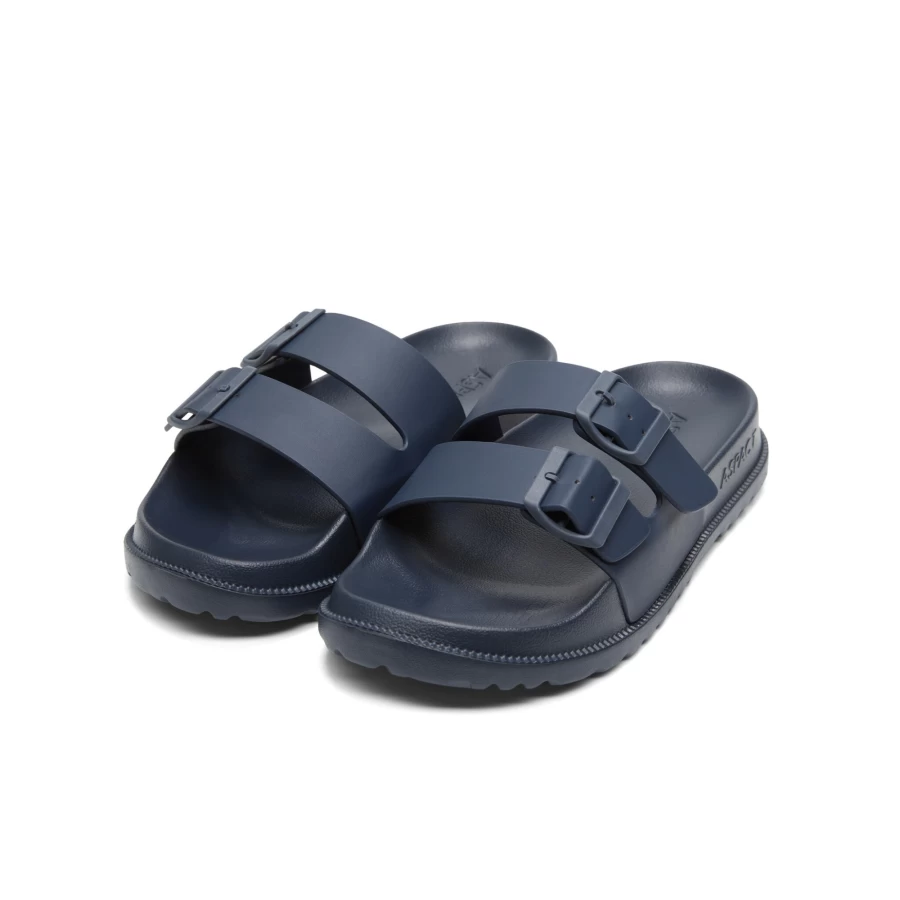 Aspact Navy Sandals for Men - Lodge Style Comfort & Durability