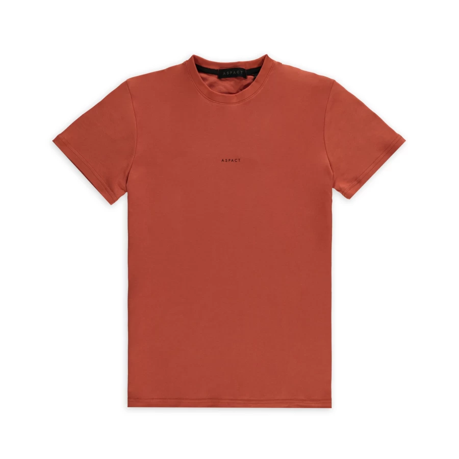 Aspact Mango Back Logo Tee - Stylish Cotton T-Shirt with Branded Design