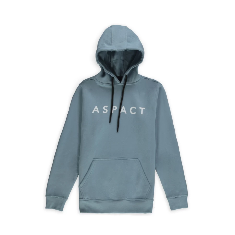 Aspact Light Blue Hoodie for Men & Women | Casual Pullover Sweatshirt | Cannes-Inspired Streetwear