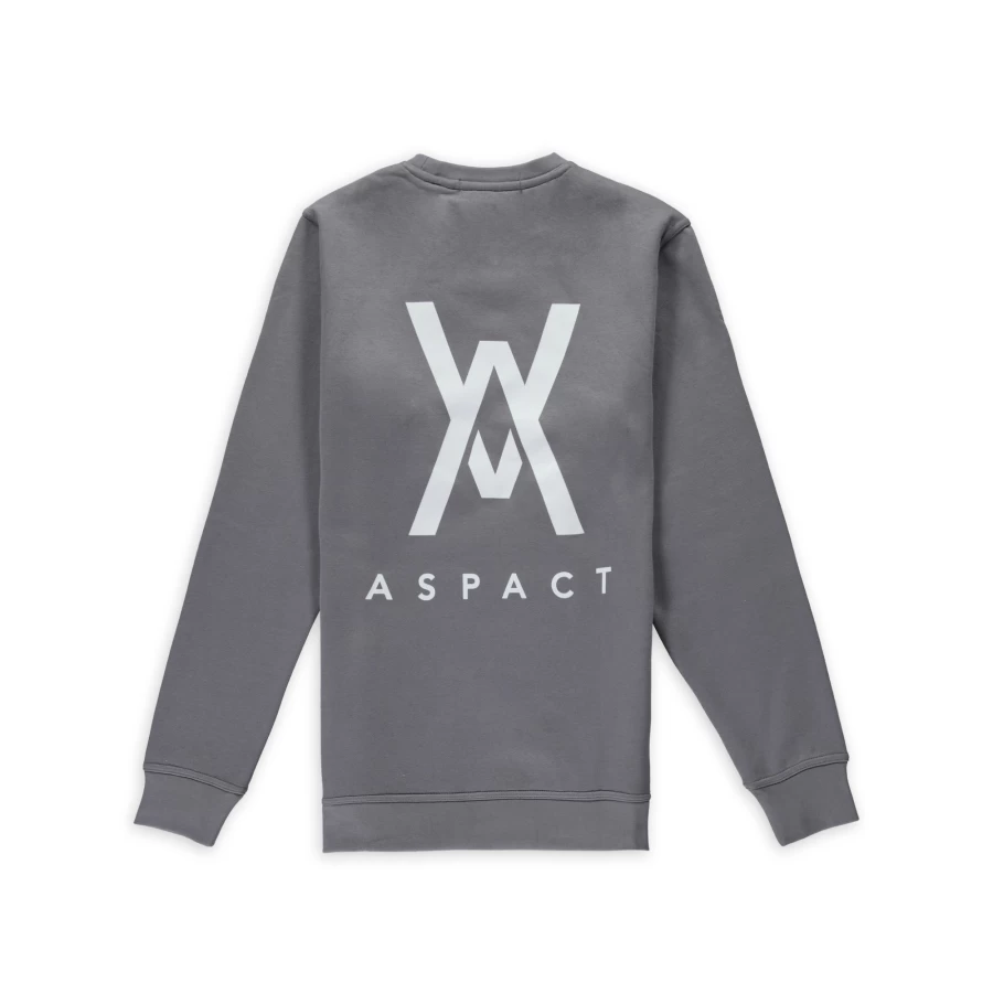 Aspact Back Logo Sweater for Men & Women | Quick Silver Comfort Fit Pullover