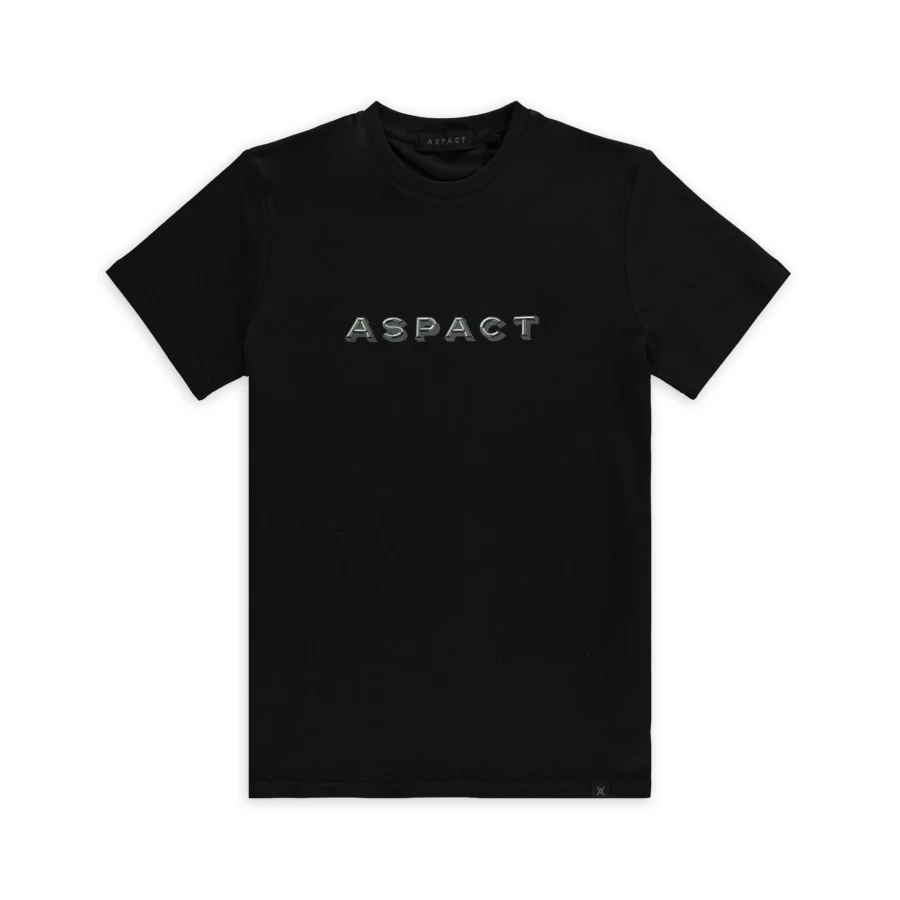 Aspact The One Tee Black - Premium Black T-Shirt for Men & Women