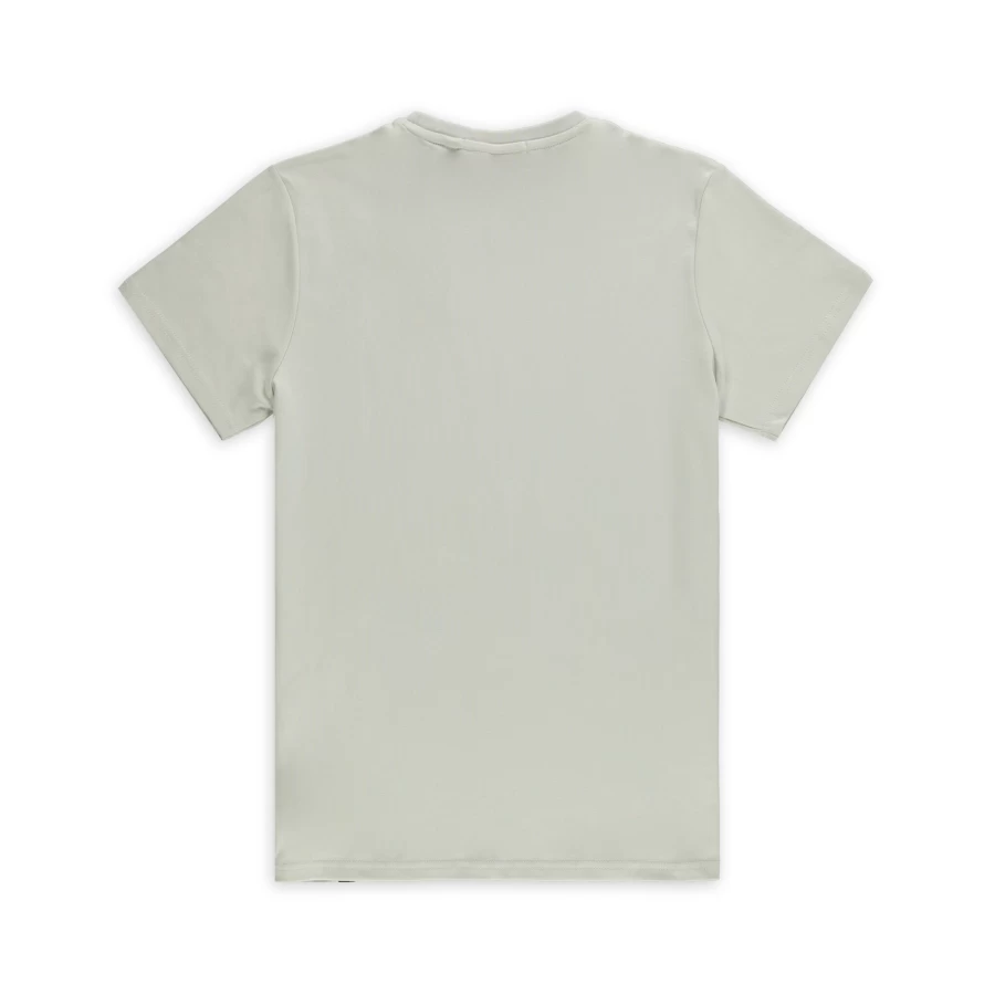 "Aspact The One Tee - Light Grey Premium Cotton T-Shirt for Men & Women"