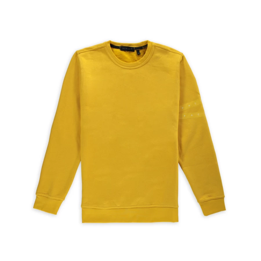 Aspact Bumblebee Organic Cotton Crewneck Sweatshirt 2.0 - Sustainable Men's & Women's Pullover