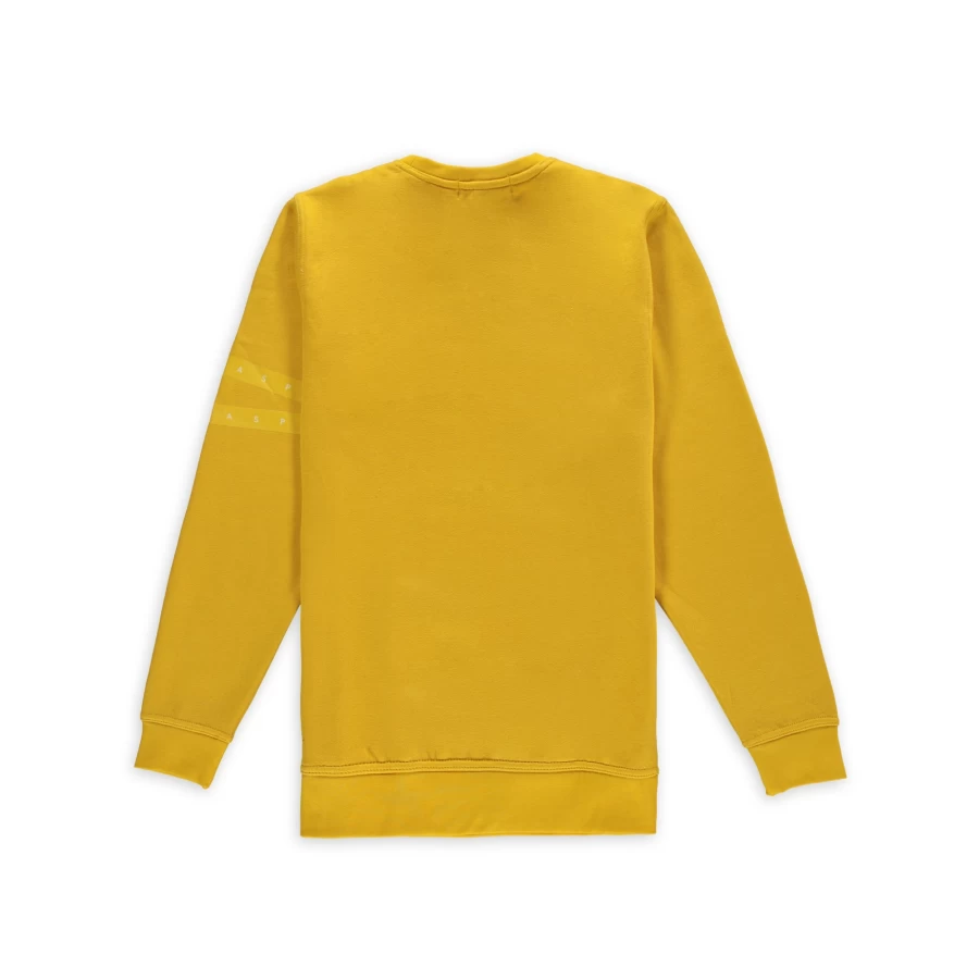 Aspact Bumblebee Organic Cotton Crewneck Sweatshirt 2.0 - Sustainable Men's & Women's Pullover