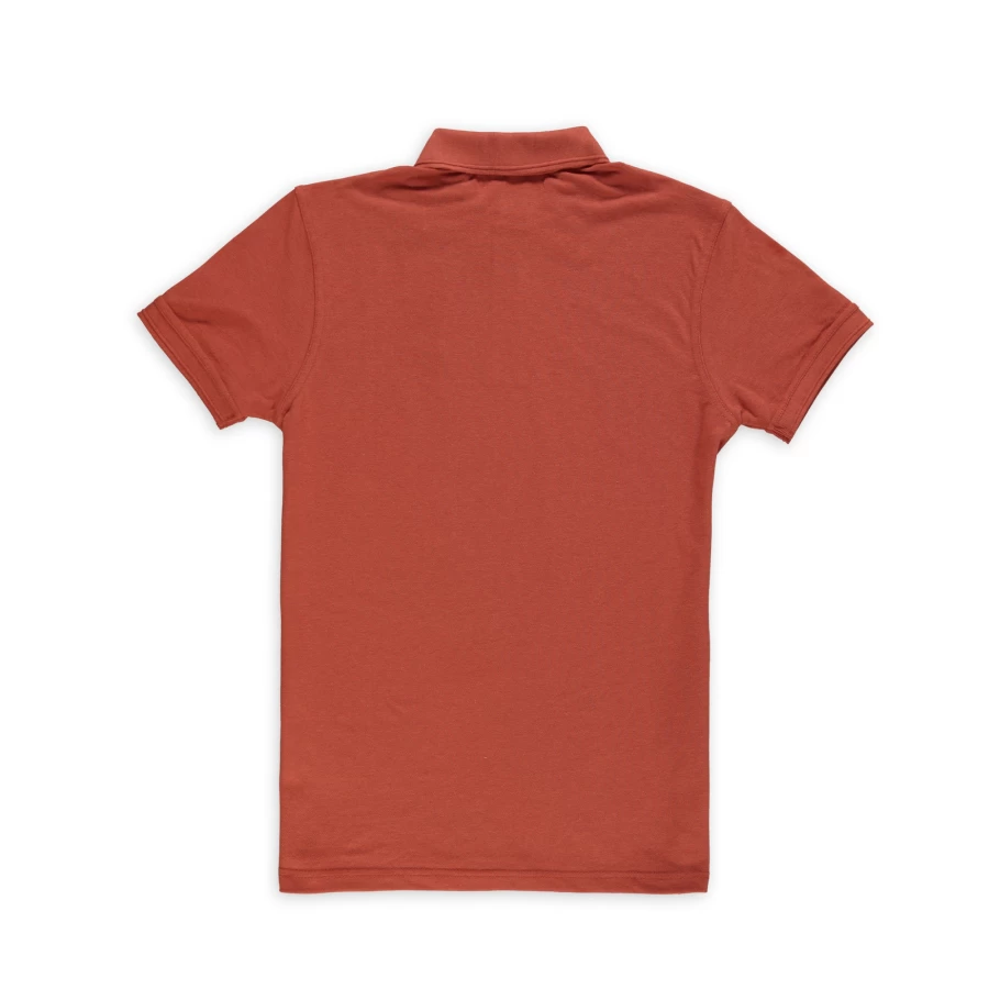 Aspact Men's Classic Fit Mango Color Polo Shirt - Mia Collection