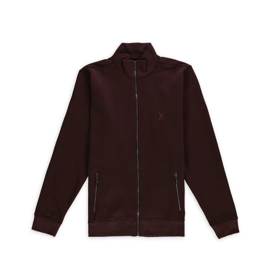 Aspact Brown Zipper Vest - Lightweight & Stylish Men's Outerwear