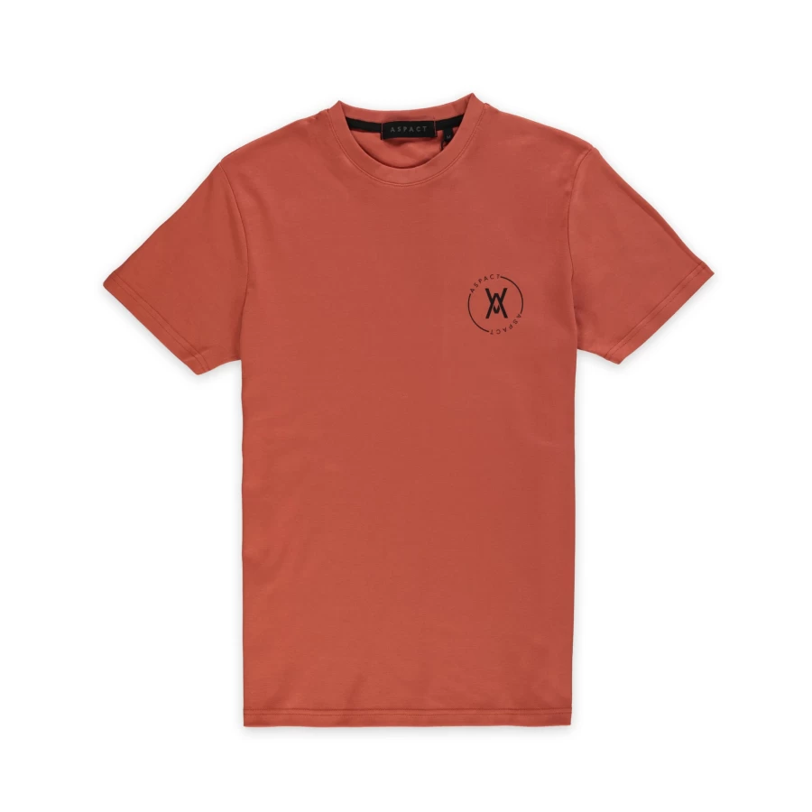 Aspact Circle Tee - Soft Cotton T-Shirt with Mango Print - Casual Comfort Fit