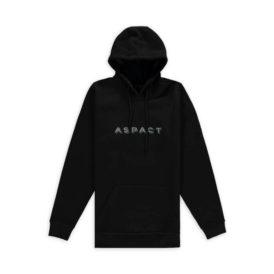 Aspact The One Hoodie - Premium Black Pullover for Men & Women