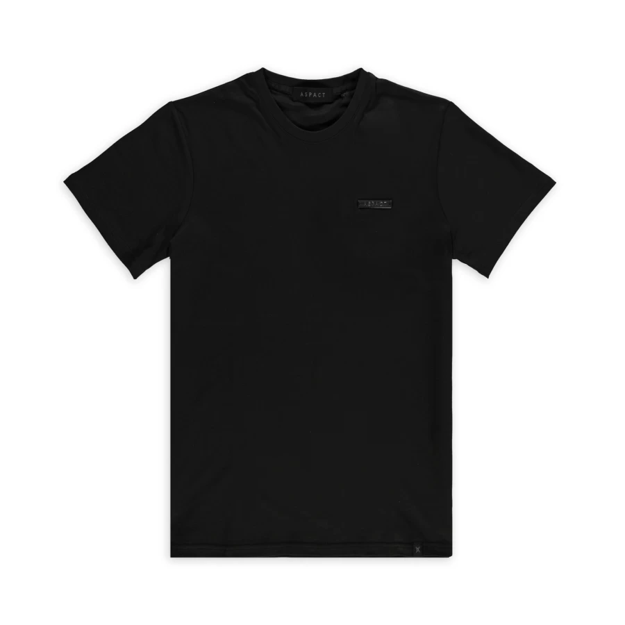 Aspact Men's Black Metal Graphic T-Shirt - Premium Cotton Tee with Edgy Design