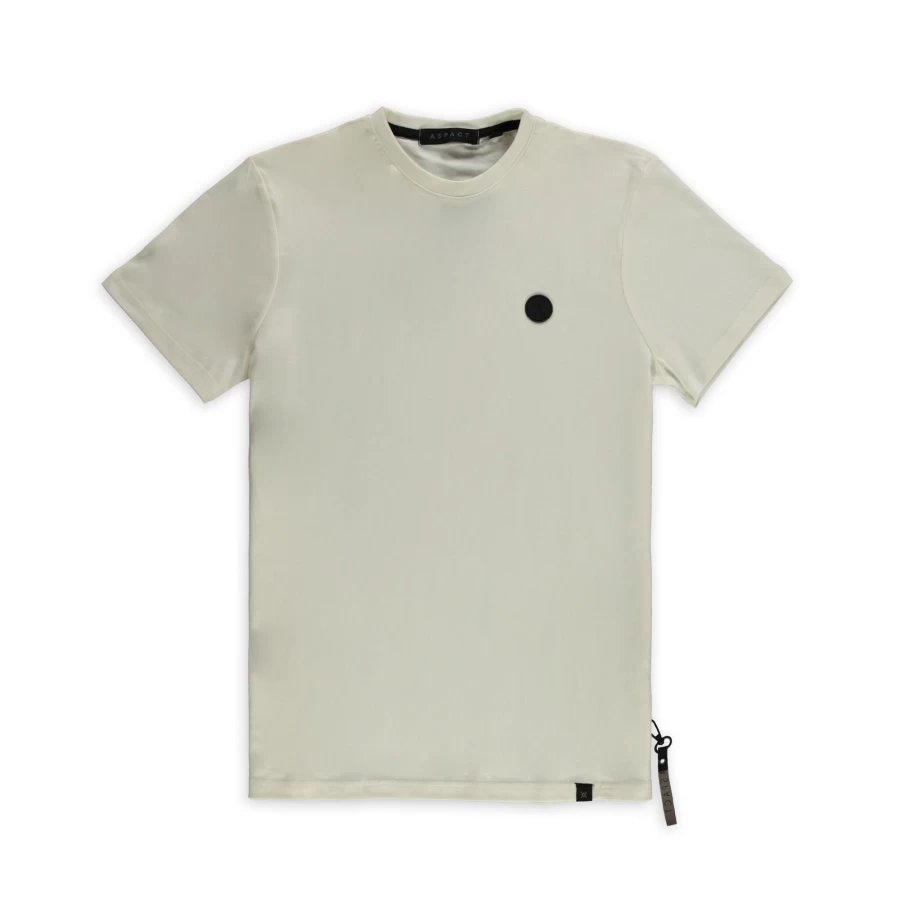 Aspart Clipper Tee Off-White Casual T-Shirt for Men - Stylish Comfort Fit Cotton Top
