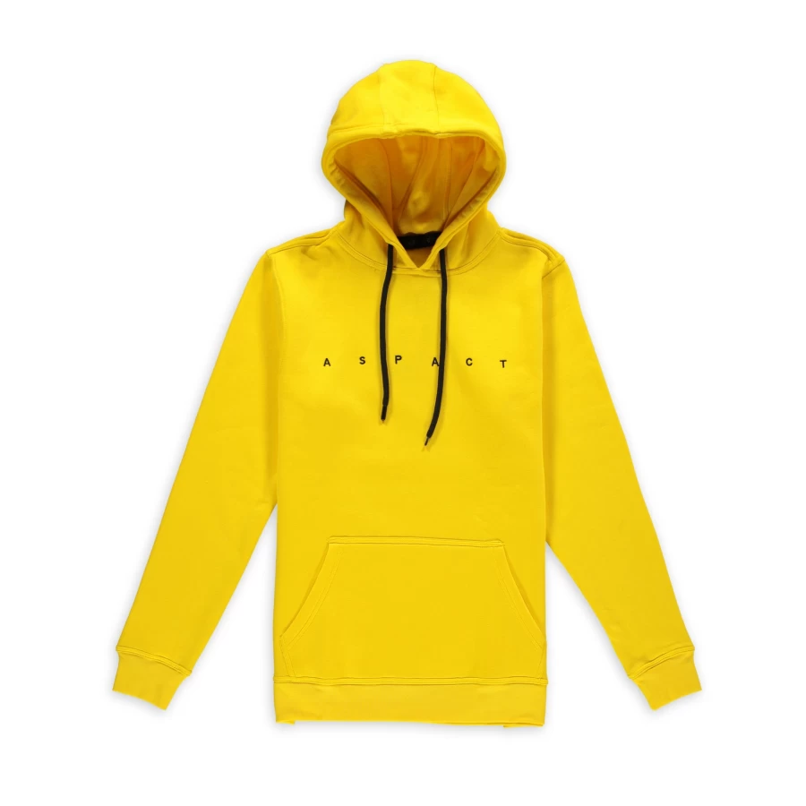 Aspact Iconic Hoodie 2.0 - Premium Yellow Pullover for Men & Women