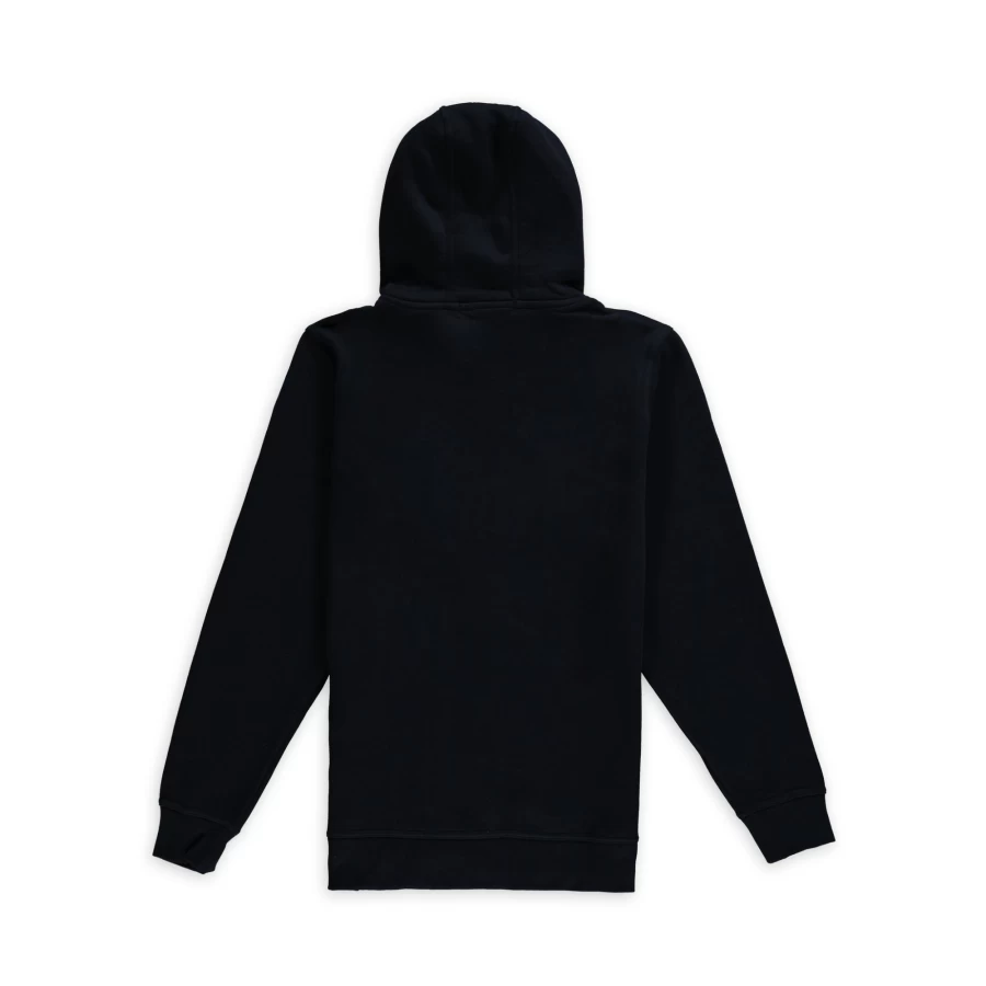 Aspact Navy Zipper Hoodie for Men - Lightweight Fleece Pullover with Full Zip & Pockets