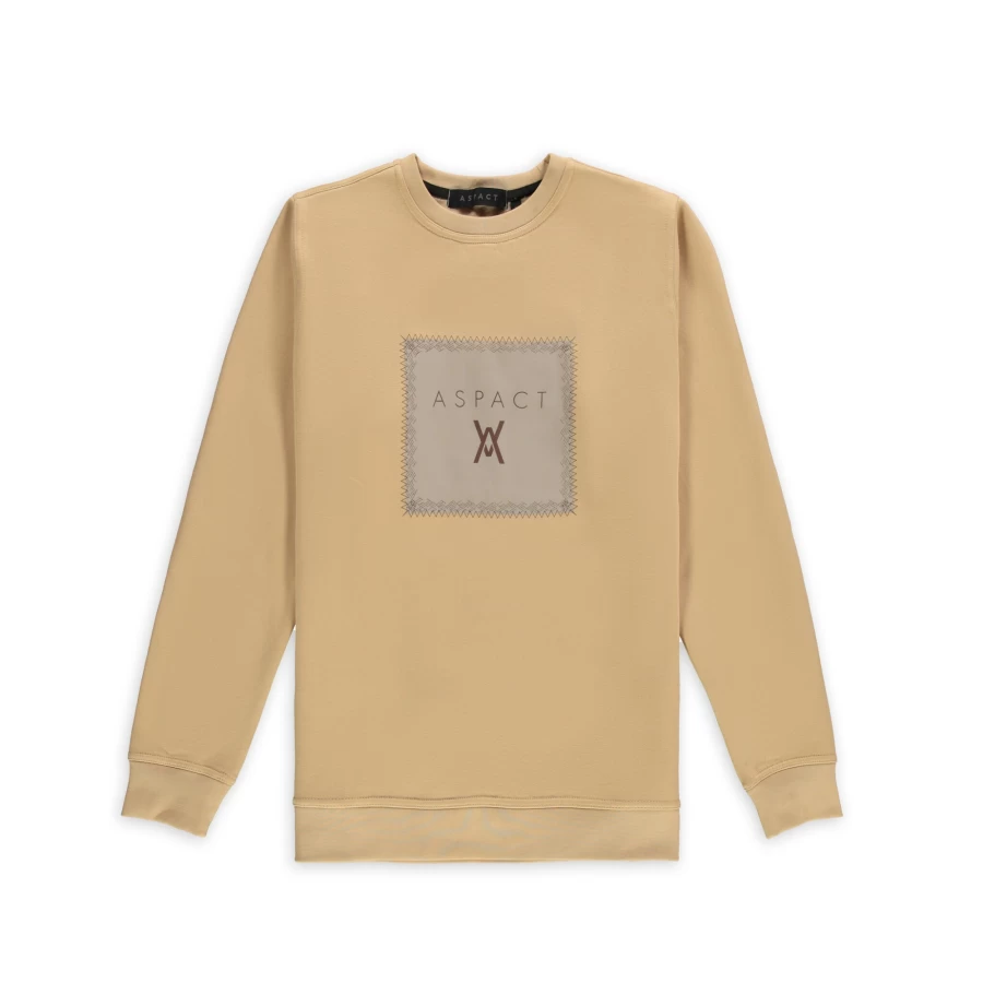 Aspact Knox Sweater in Nude - Soft Women's Knit Pullover