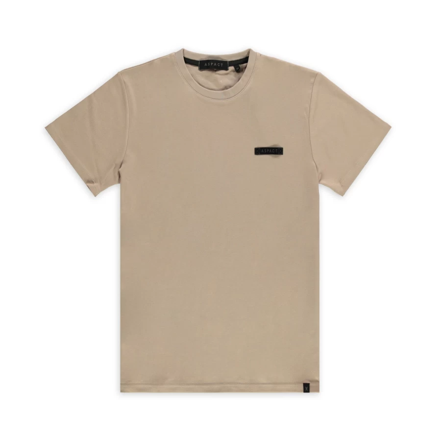 Aspact Oase Tee in Taupe - Premium Comfort T-Shirt for Men & Women