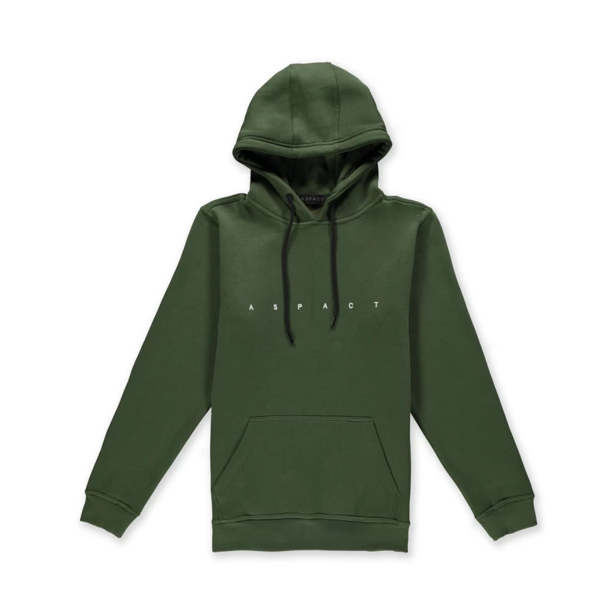 Aspact Iconic Hoodie 2.0 - Green Pullover for Men & Women | Premium Streetwear