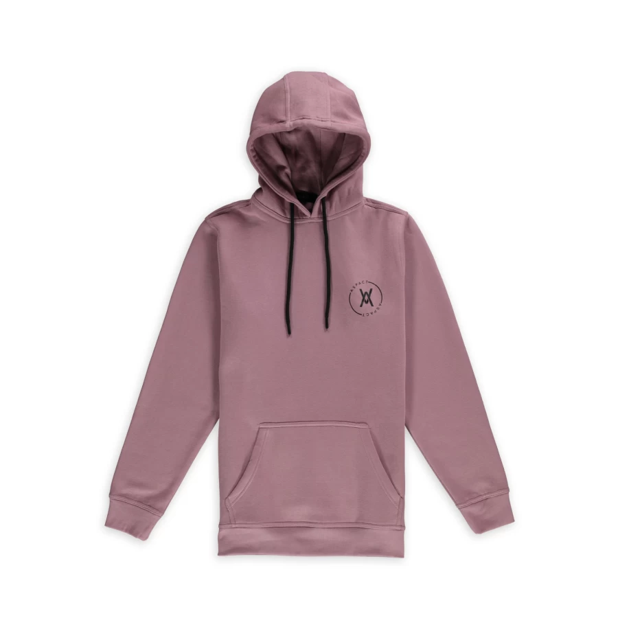 Aspact Circle Hoodie - Premium Elderberry Pullover for Men & Women