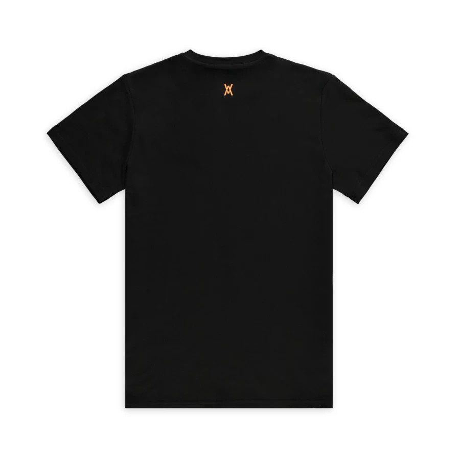 Aspact Abstract 3D Graphic T-Shirt for Men - Black Cotton Tee with Modern Art Design