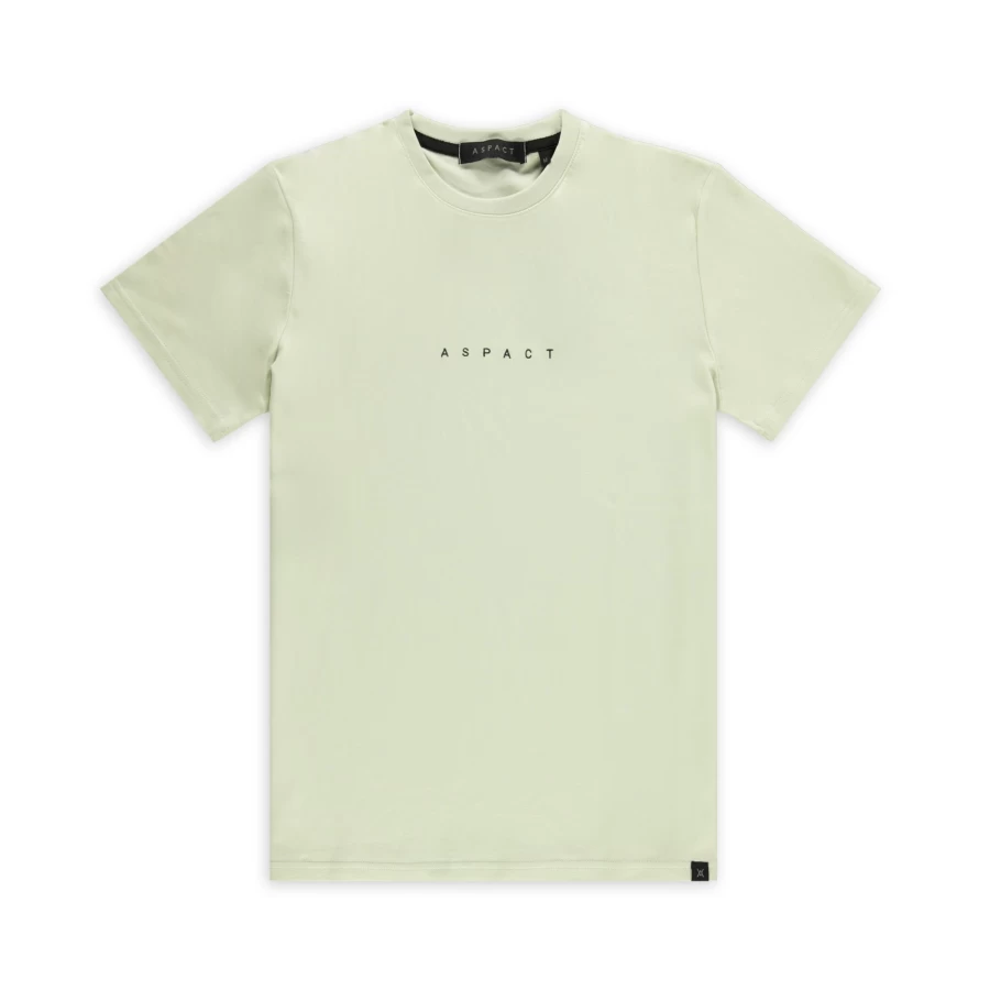 Aspact Aqua Embroidered Cotton T-Shirt - Soft Casual Tee with Unique Embroidery Design