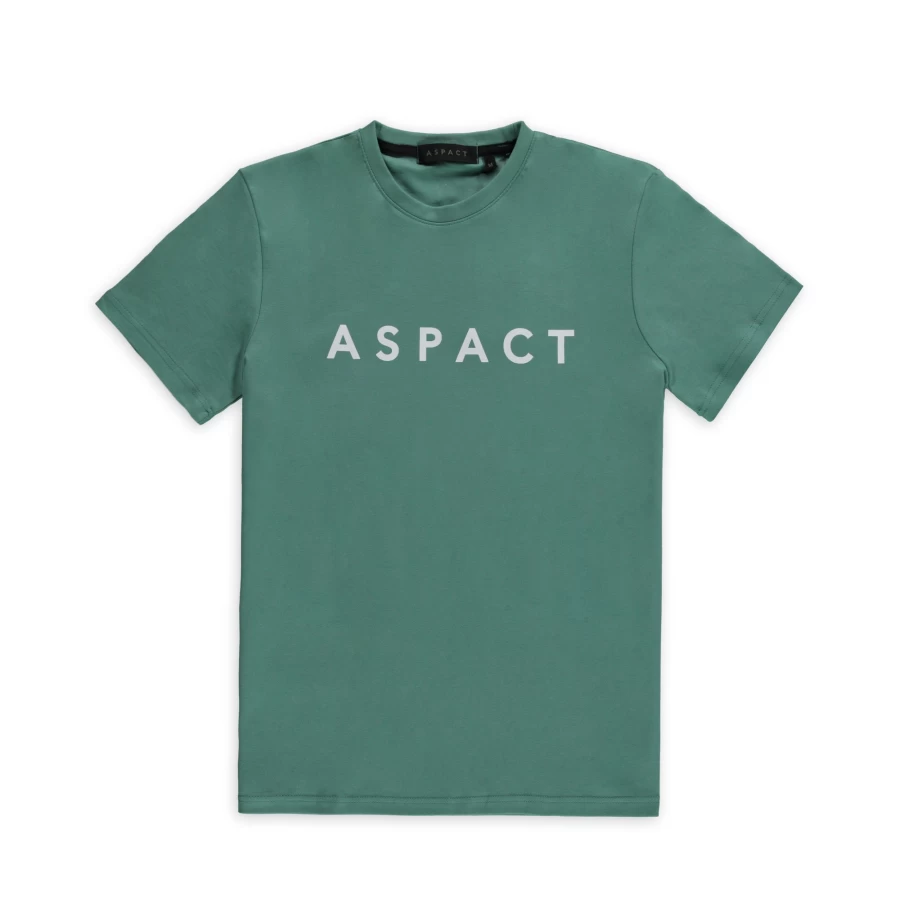 Aspact Calais Tee Beryl Green - Premium Cotton T-Shirt for Men & Women