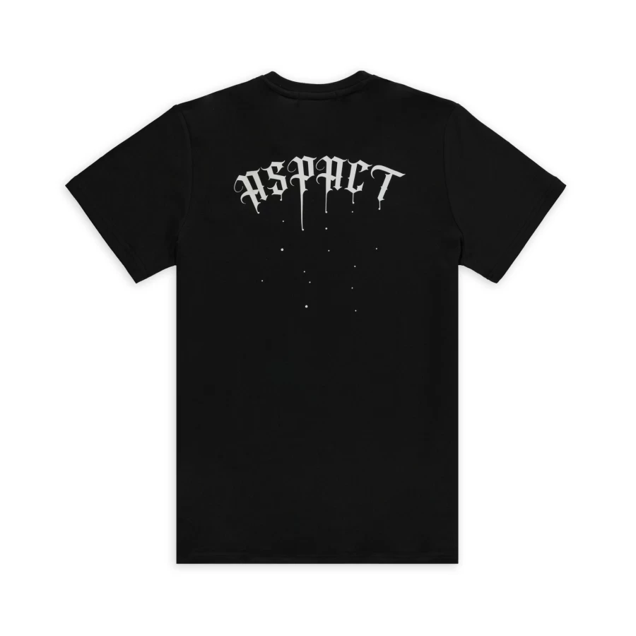 Aspact Men's Black Treasure Graphic T-Shirt - Premium Cotton Tee