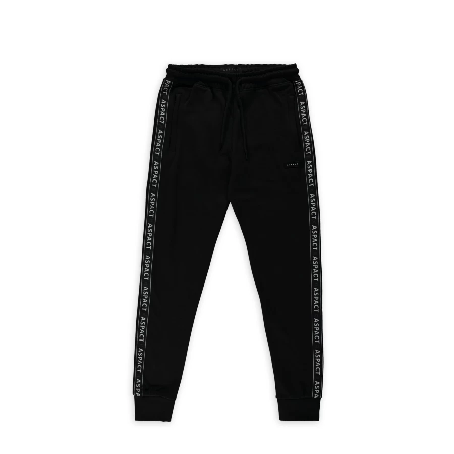 Aspact Iconic Black Sweatpants for Men & Women - Comfortable Casual Joggers