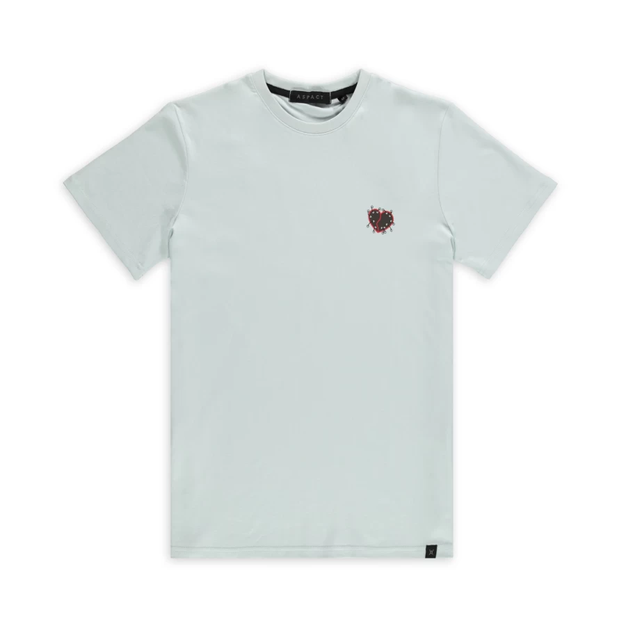 Aspact Teddy Tee Ice - Soft Cotton Comfort Fit T-Shirt for Men and Women