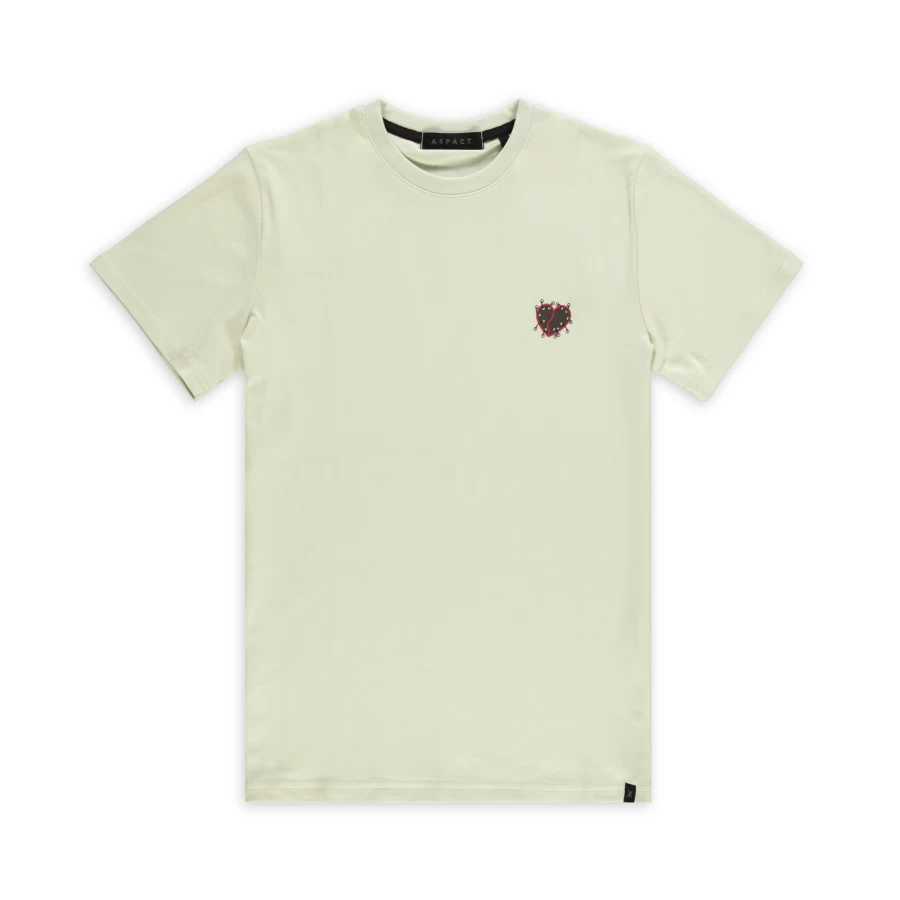Aspact Teddy Graphic Tee in Aqua - Soft Cotton Casual T-Shirt for Men & Women