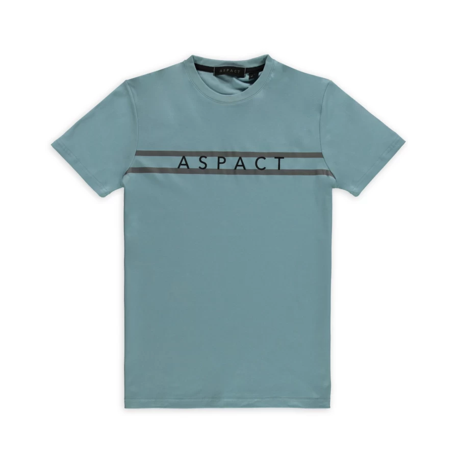 Aspact Noris Tee Light Blue - Premium Cotton Casual T-Shirt for Men