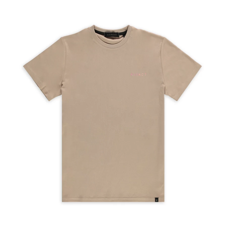 Aspact Abstract Tee 3.0 - Soft Taupe Color Comfort Fit T-Shirt for Men & Women