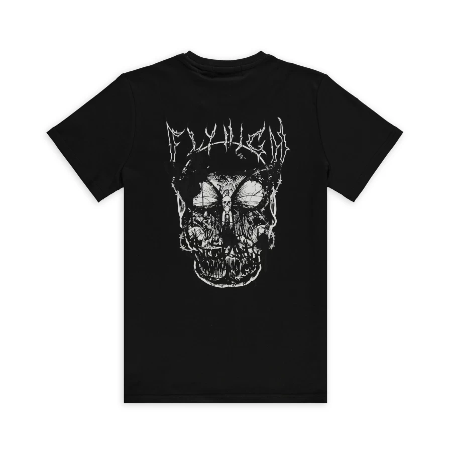 Aspact Fly High Graphic Tee - Premium Black Cotton T-Shirt for Men & Women
