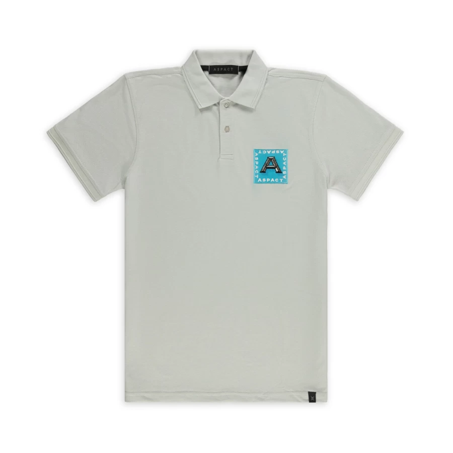 Aspact Royal Classic Polo Shirt in Light Grey for Men - Premium Cotton Comfort Fit