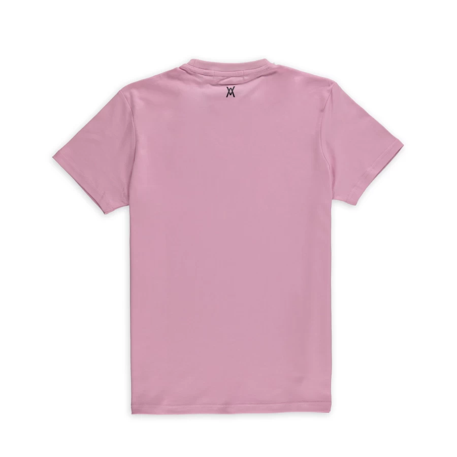 Aspact Circle Tee - Soft Lilac Cotton T-Shirt for Women | Casual Comfort Fit