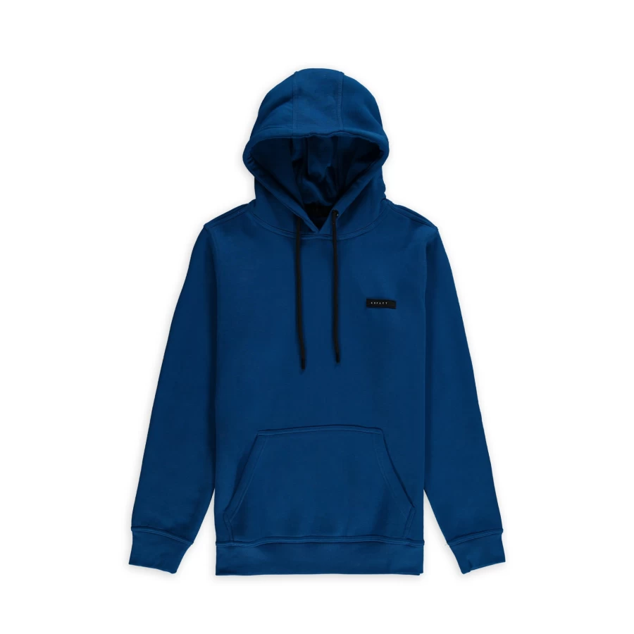 Aspact Premium Classic Blue Hoodie - Soft Cotton Comfort Fit Men's & Women's Pullover