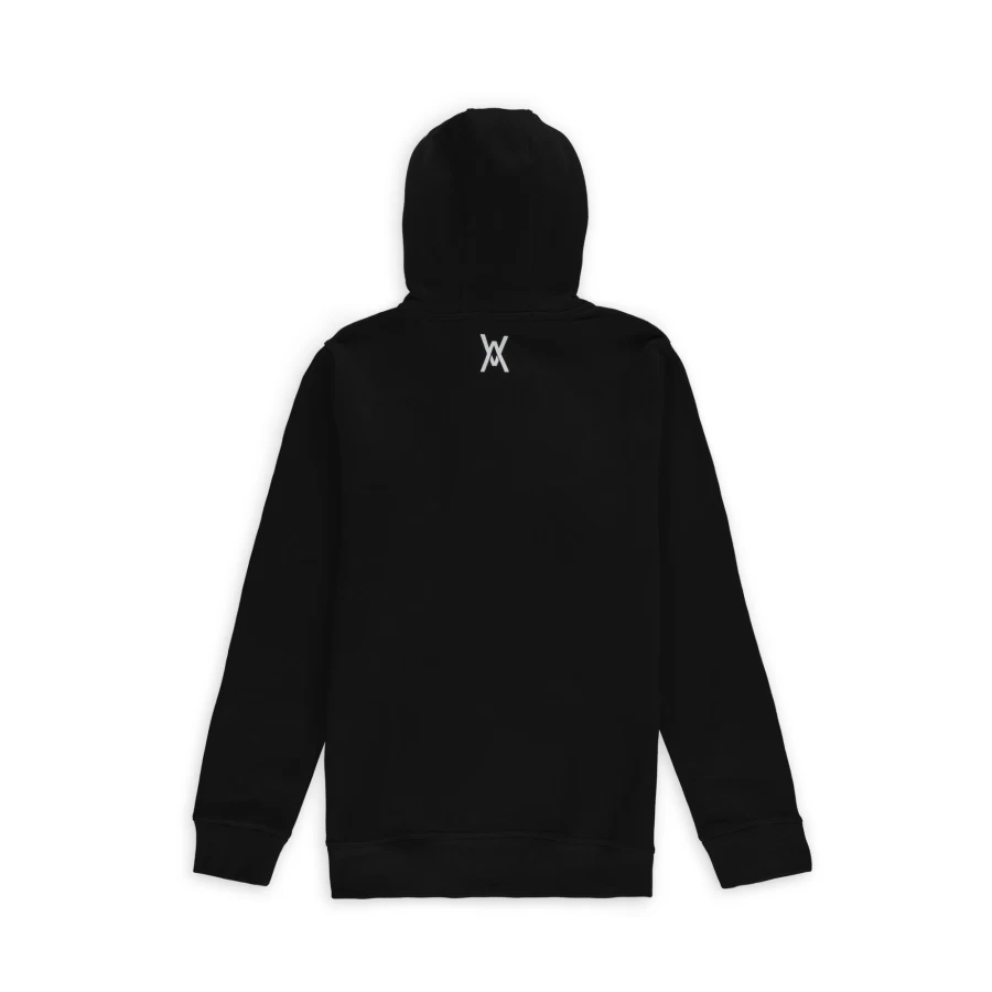 Aspart Cannes Black Hoodie for Men - Premium Cotton Pullover Sweatshirt