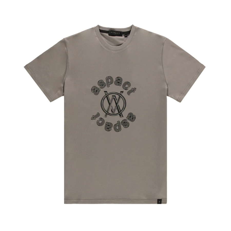 "Aspact Lines Tee Sand - Stylish Comfort T-Shirt for Men and Women"